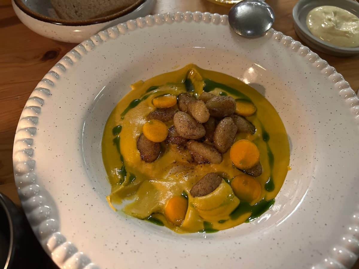 butternut squash gnocci from the lab ericeira